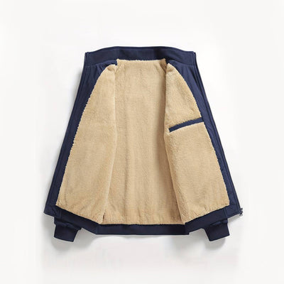 Avencea - Warm winter jacket for men in army green, navy blue, black, gray, and khaki