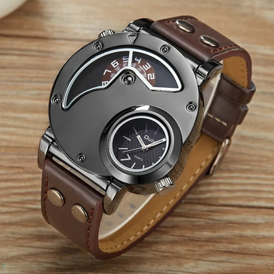 Luxury Dual Time Quartz Watch™