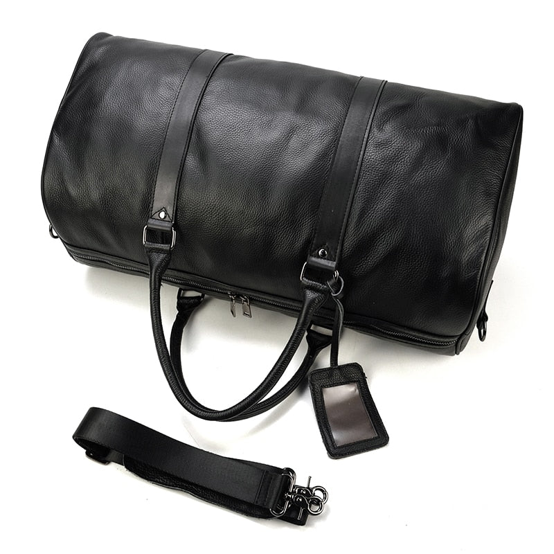 Soft Real Leather Travel Bag