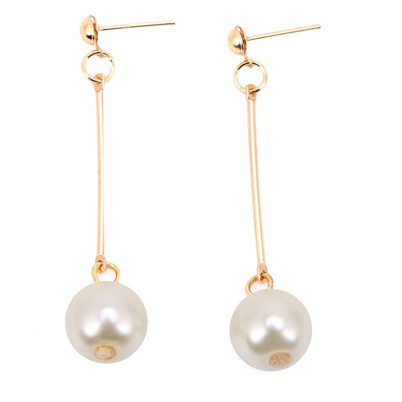 Exclusive Handcrafted Pearl Drop Earrings