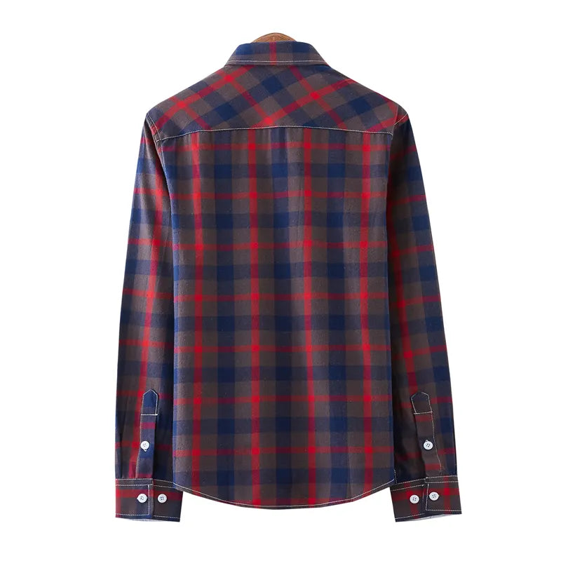 Tartan Men's Long Sleeve Button up