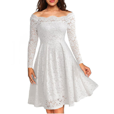 Avencea Off-Shoulder Lace Dress