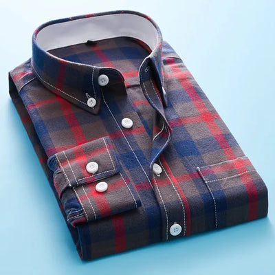 Tartan Men's Long Sleeve Button up