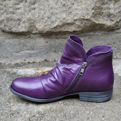 Avencea - Warm and Fashionable Ankle Boots for Style-Conscious Women