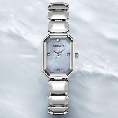Silver-Toned Fashionable Casual Watch