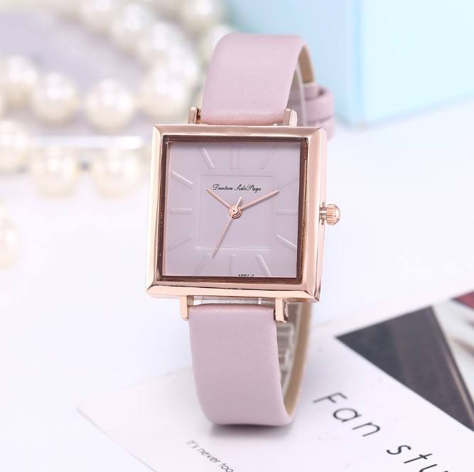 Elegant Square Minimalist Quartz Watch