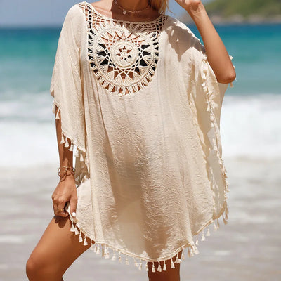 Olivia™ - Elegant Beach Cover Shirt