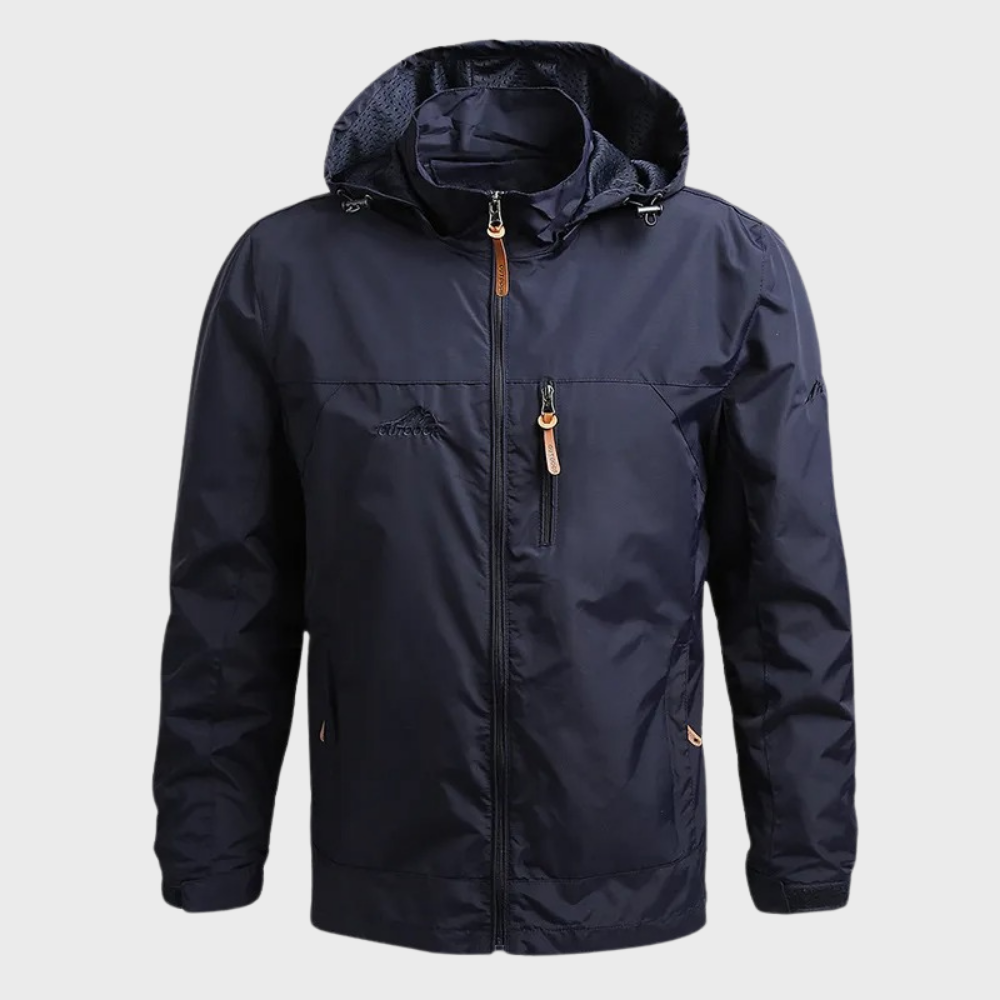 Avencea - Warm and waterproof jacket with hood for men