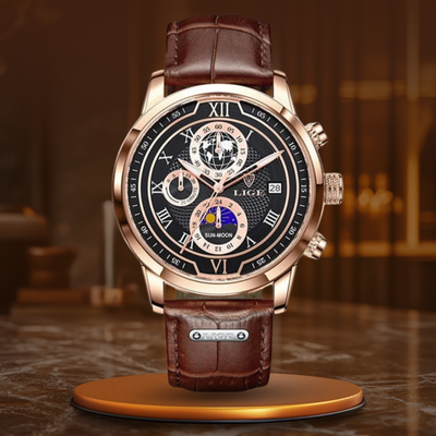 Harry Melbourne® - Premium Leather Chronograph Watch