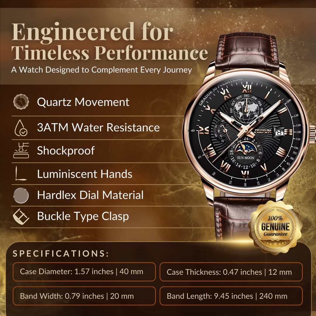 Trendy High-End Light Quartz Watch