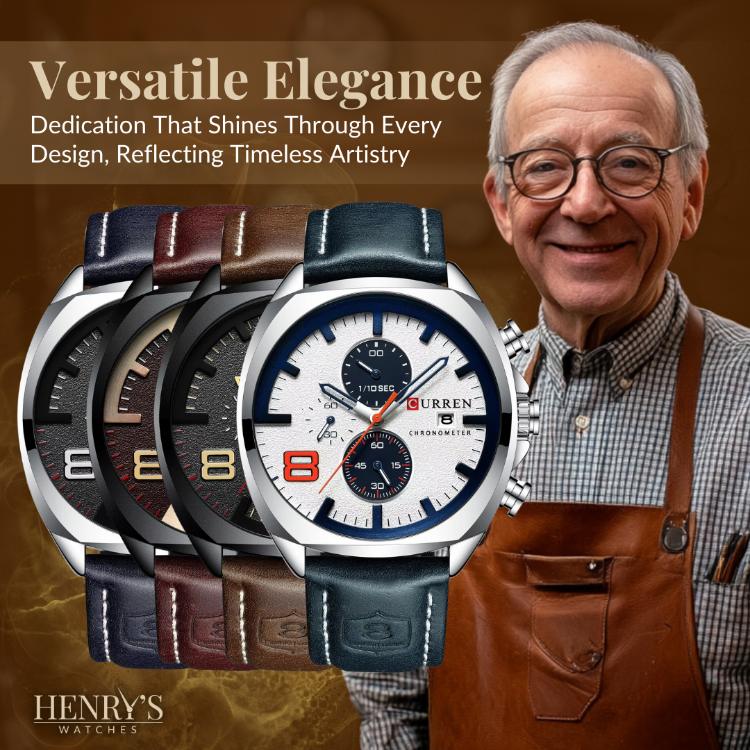 Classic Chronograph Sport Military Watch