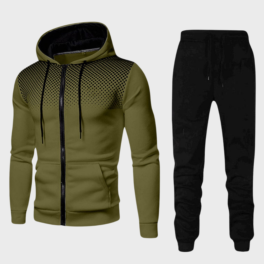Avencea - Tracksuit for men with training pants and hoodie