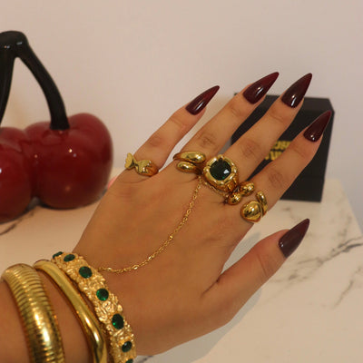 Emerald Treasure Ring