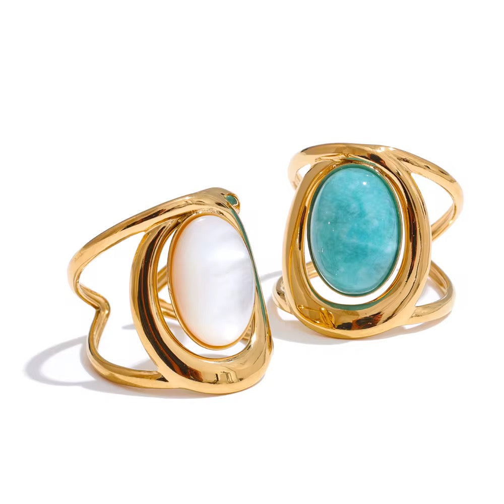 Opal Chunky Ring