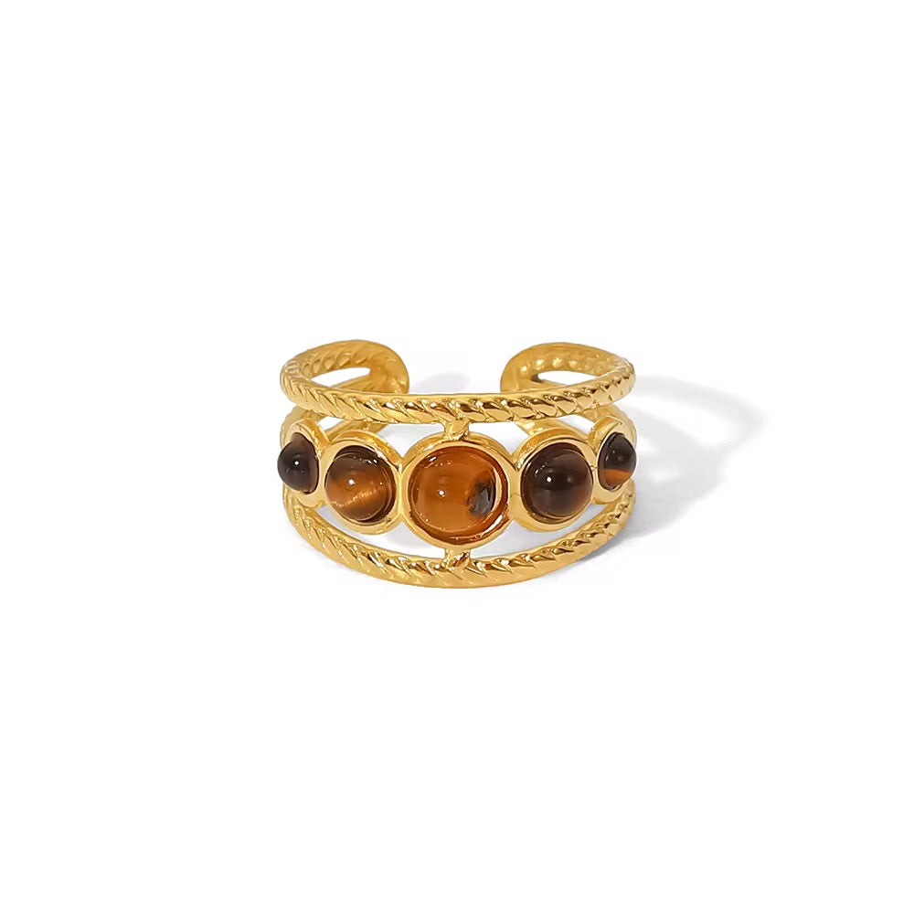 Tiger Eye Ring