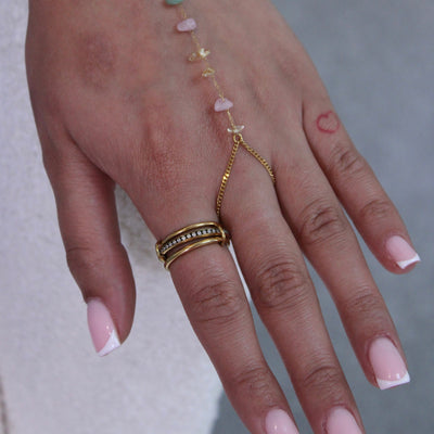 Gold Eternal Stack It Ring