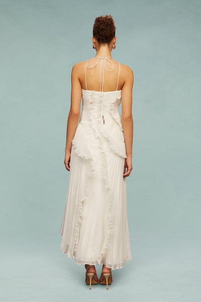 Marina – Ocean Whirlpool Maxi Dress