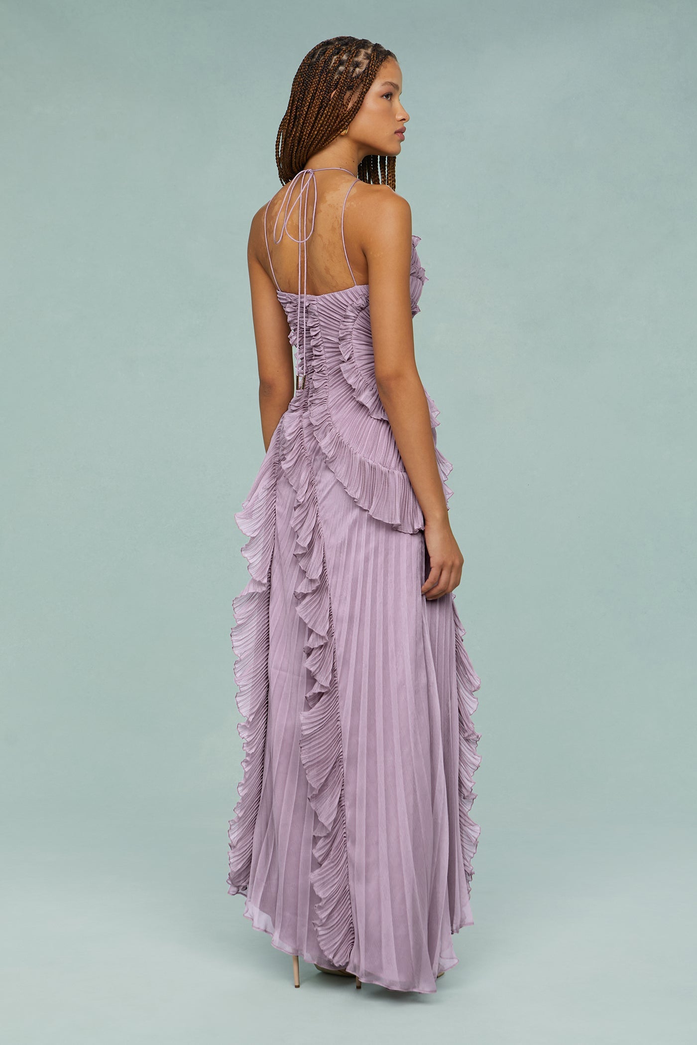 Marina – Ocean Whirlpool Maxi Dress