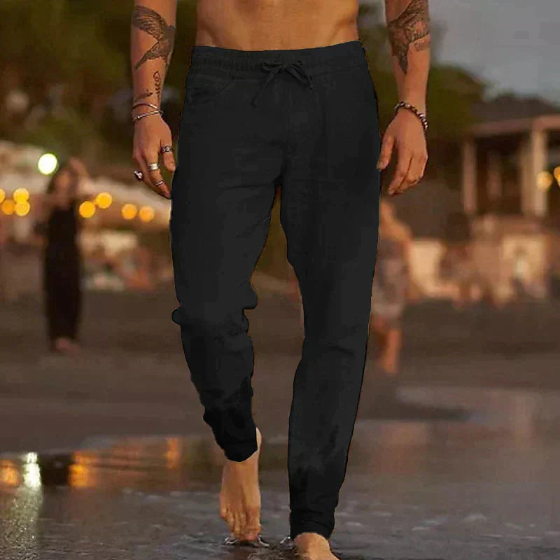 Jaxon | Linen Beach Pants
