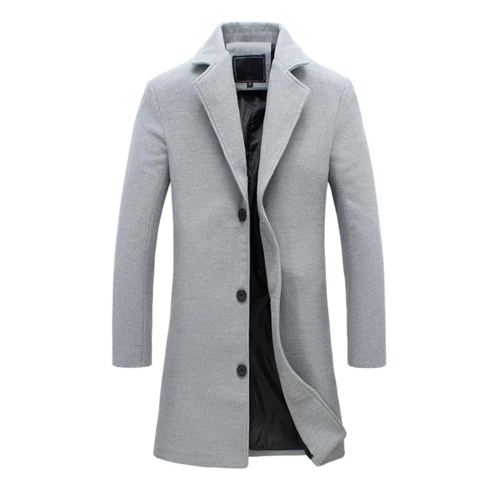 Avencea - Long winter coat for men
