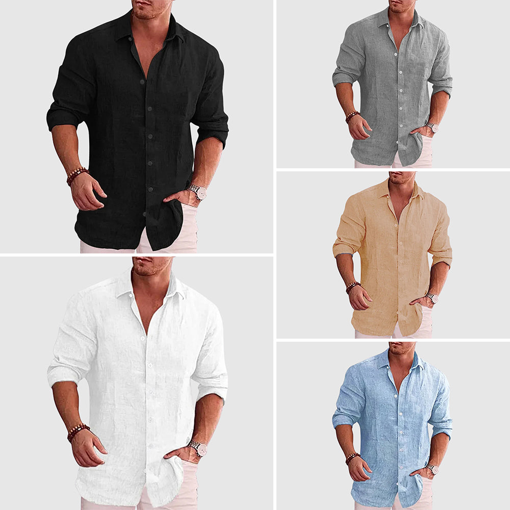 Jack Washington Rustic Linen Shirt
