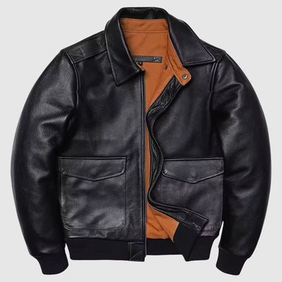 Jack Washington Aviator Leather Jacket