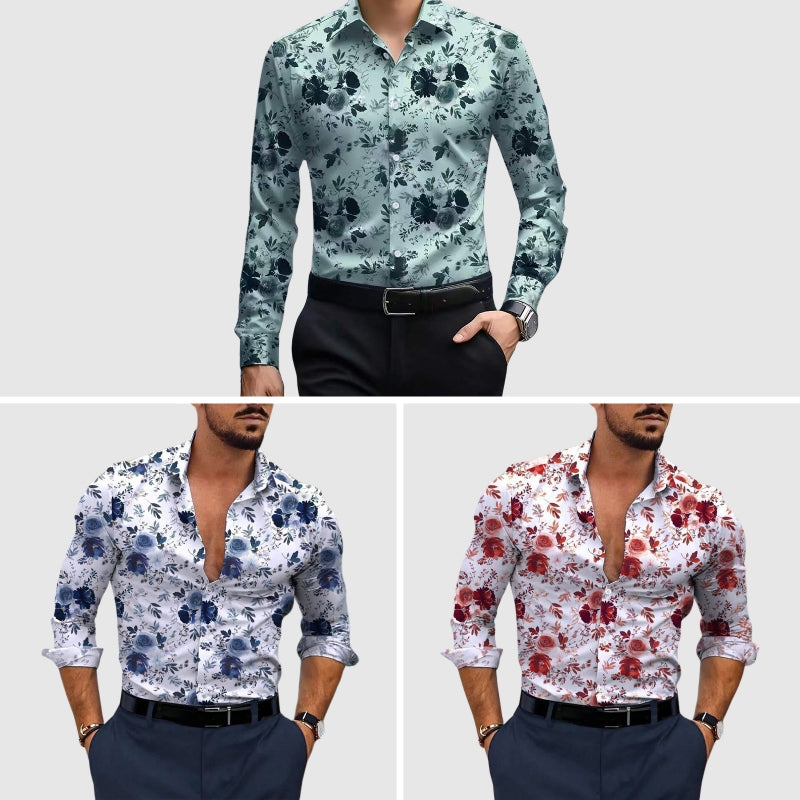 Jack Washington Floré Homme Shirt