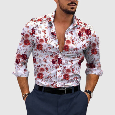Jack Washington Floré Homme Shirt
