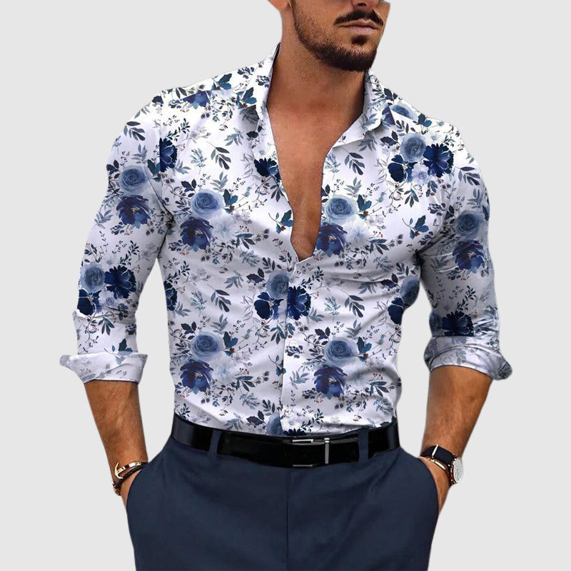 Jack Washington Floré Homme Shirt