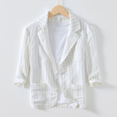 James Scott Côte d'Azur Linen Blazer