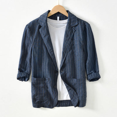 James Scott Côte d'Azur Linen Blazer