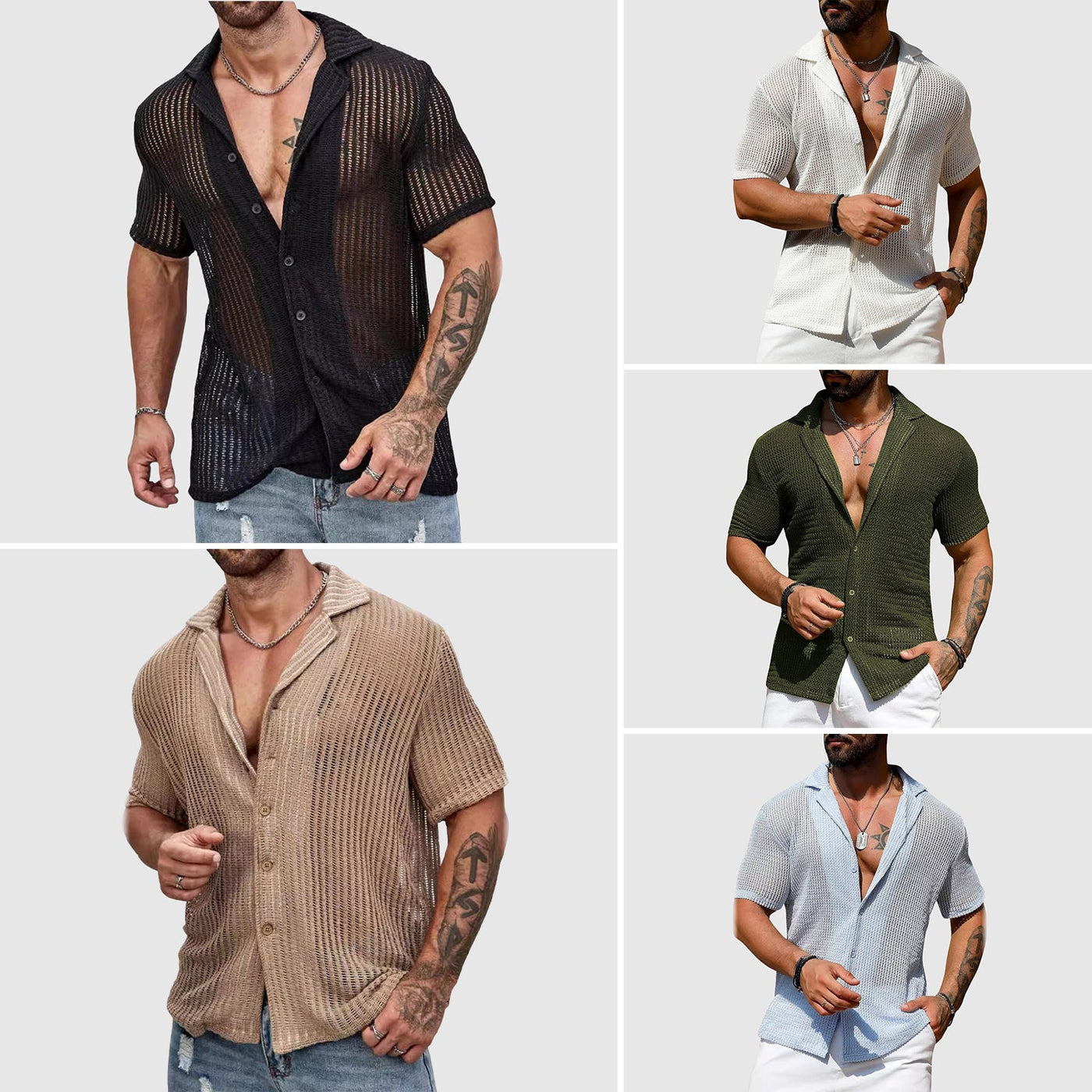 James Scott Hollow Knit Shirt