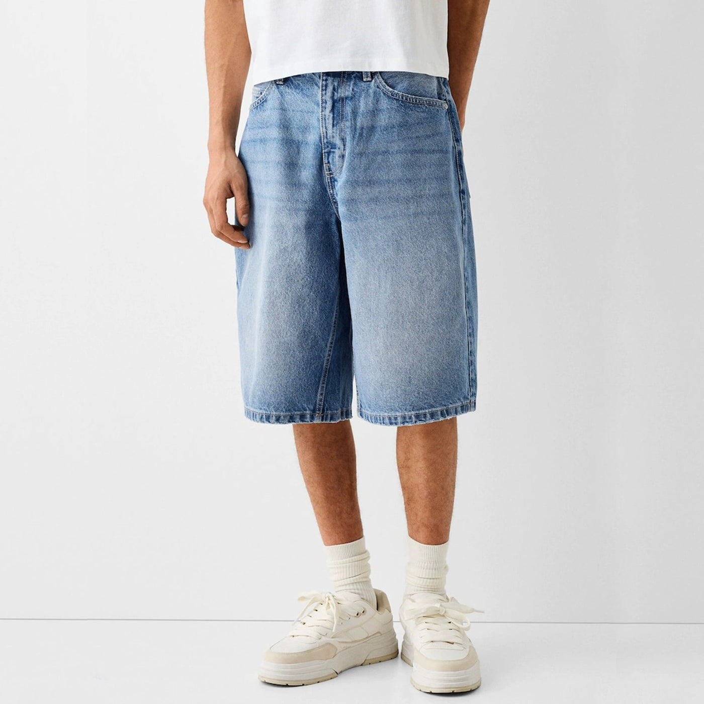 James Scott Laidback Denim Shorts