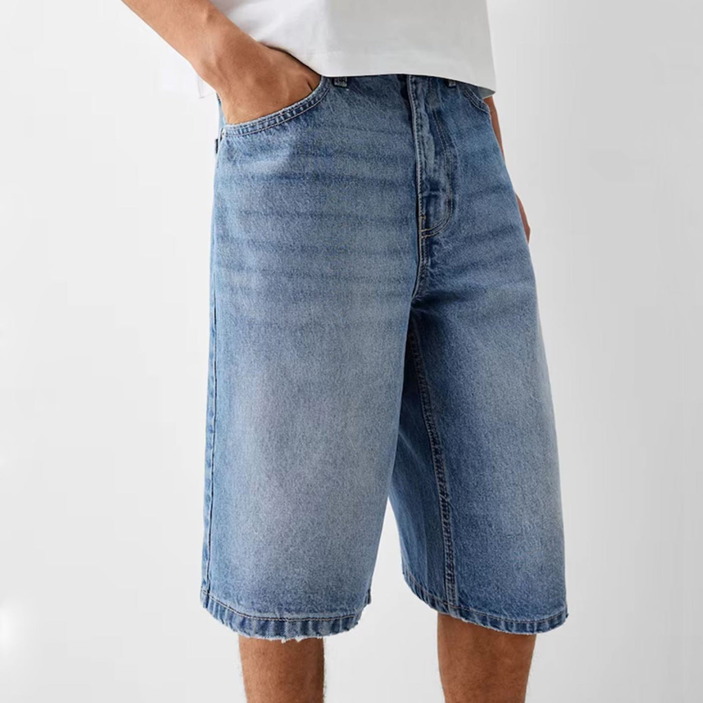James Scott Laidback Denim Shorts