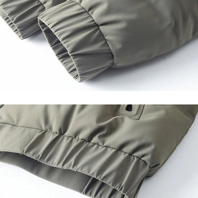 Valentino Nero – Quilted Bomber Jacket