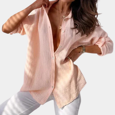 Avencea - Cheerful Summer Blouse for Women