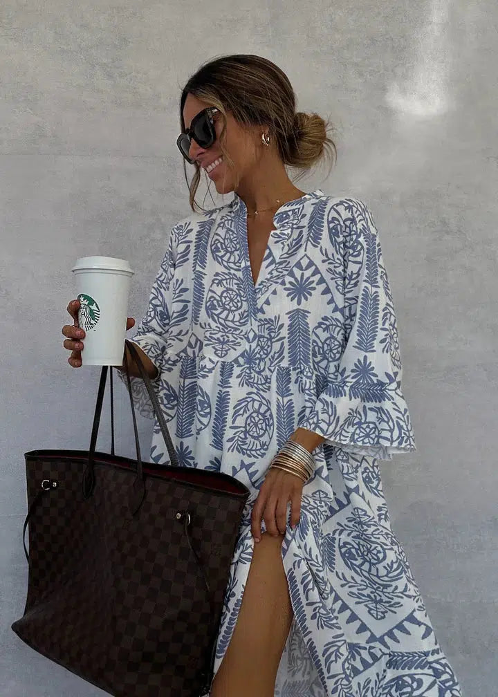 Anjie ~ Relaxed Boho Tunic Dress
