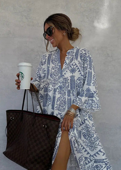 Anjie ~ Relaxed Boho Tunic Dress
