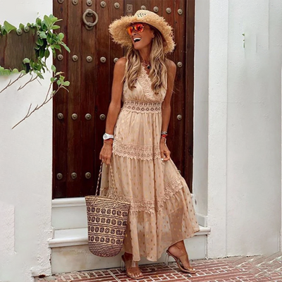 Avencea - Elegant Bohemian Dress