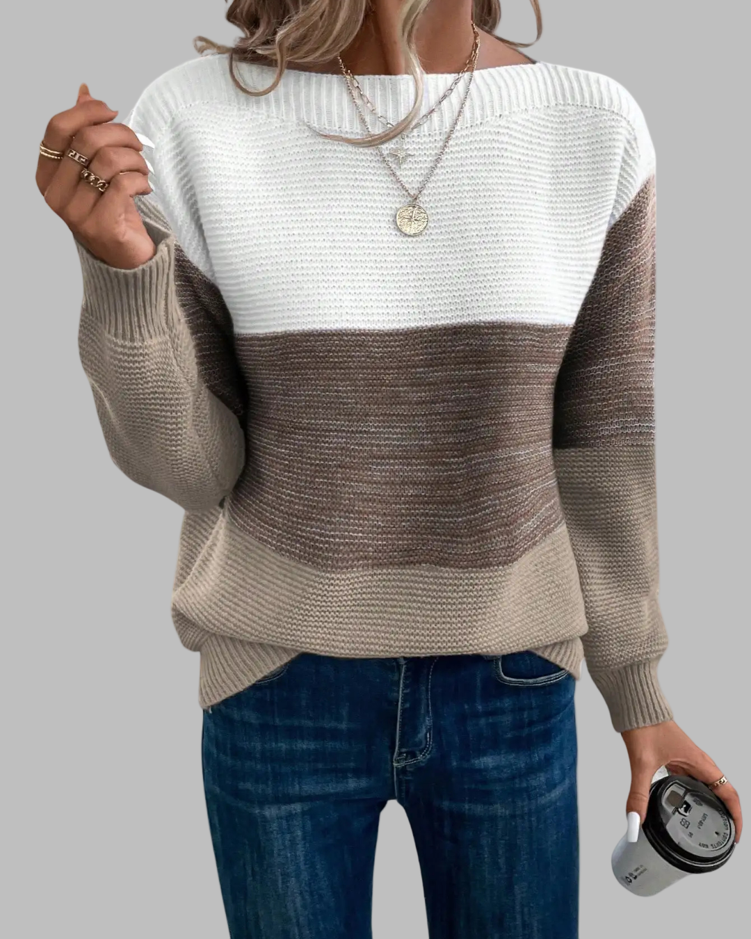 Aurora | Ombre Knit Soft Sweater