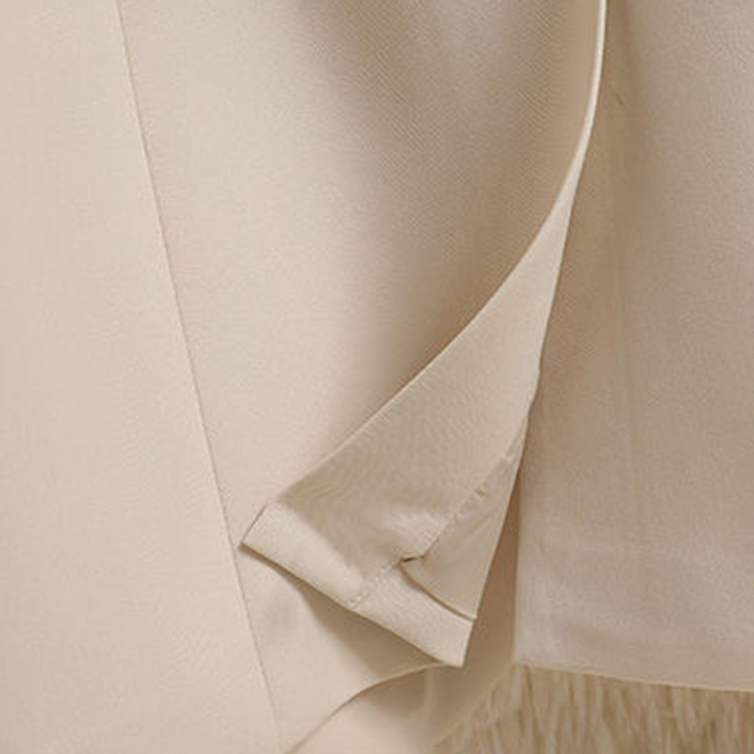 Avencea - Long blazer with belt for women - Timeless elegance and versatile stylish design