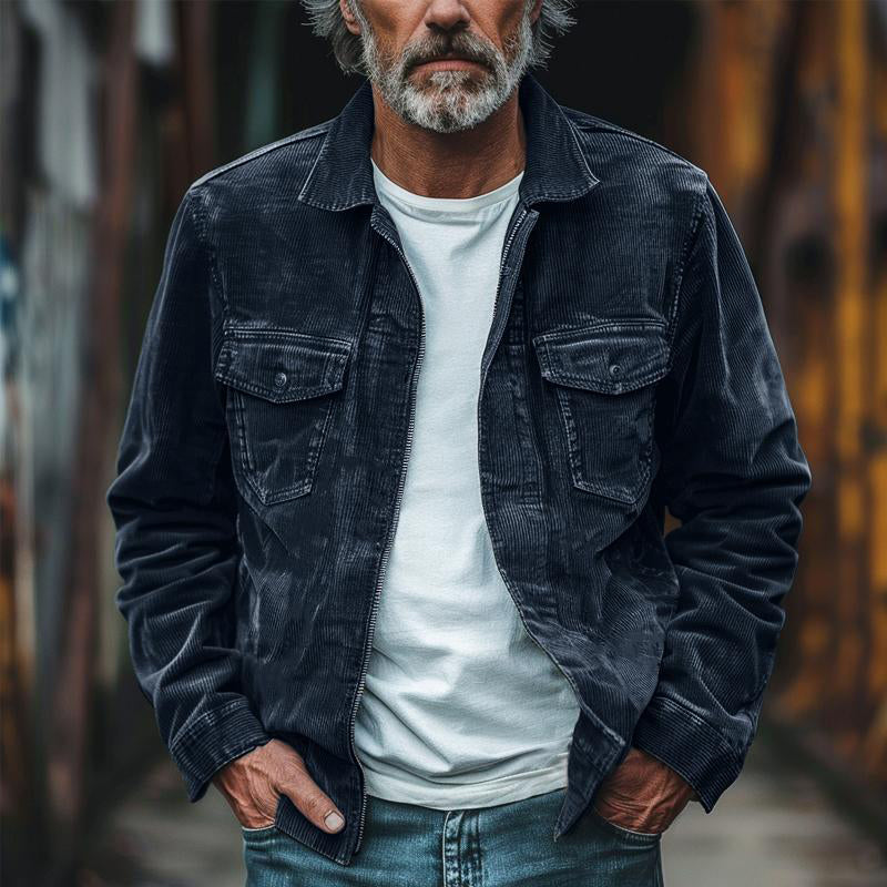 Venezia Corda – Ribbed Cotton Jacket