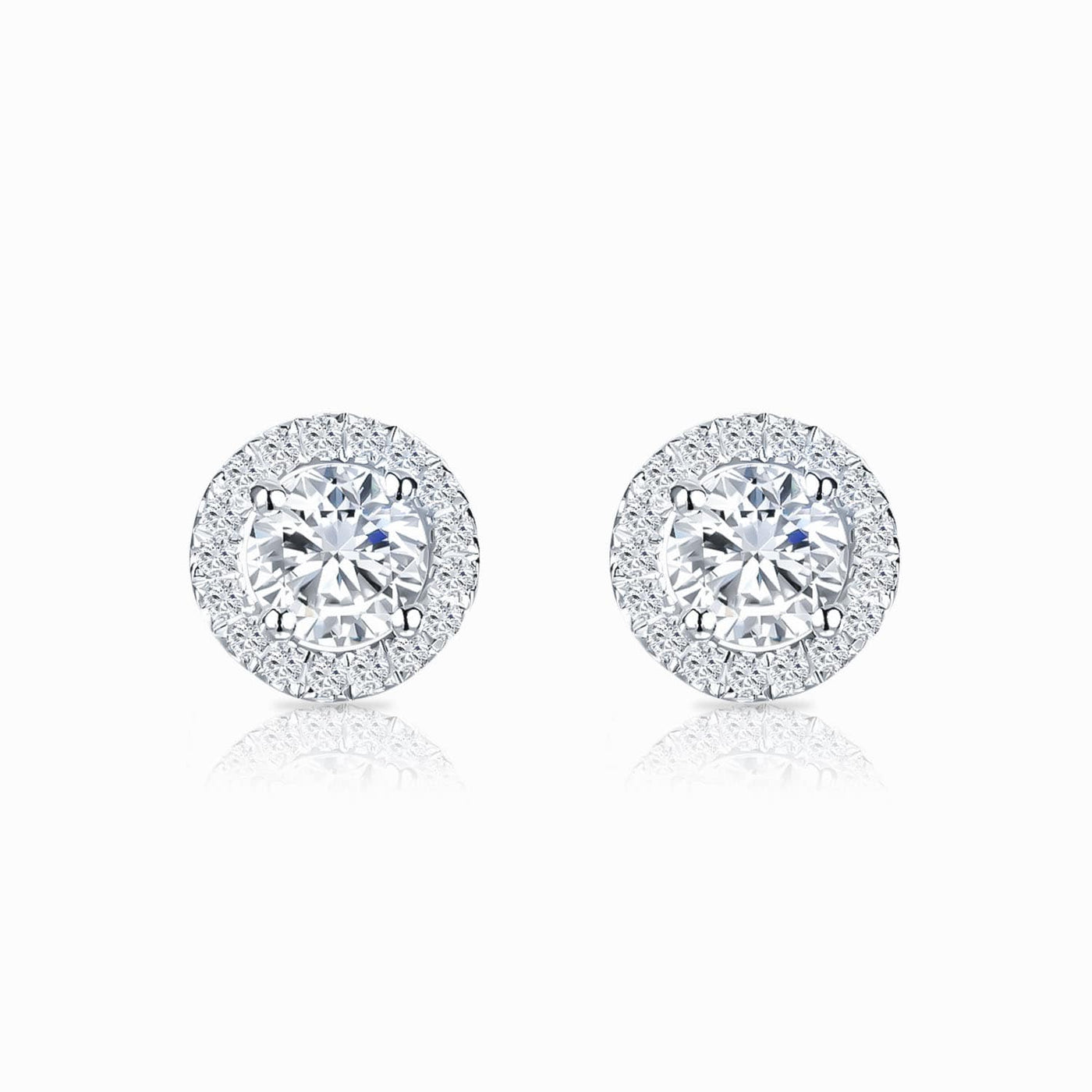 Belle dame earrings | White gold 17k