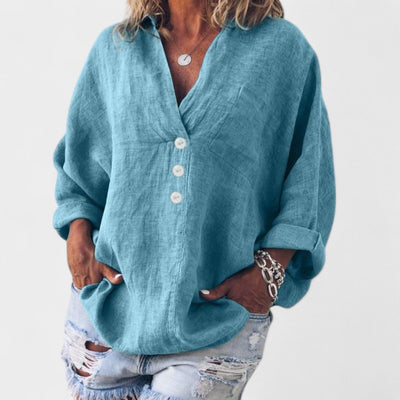 NORTHLINE STUDIO | RELAXED ELEGANT CUT BLOUSE