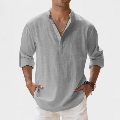 JAMES | RELAXED HENLEY SHIRT