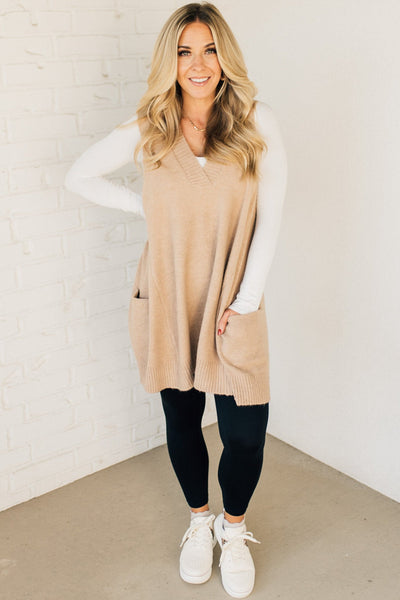 Scarlett™ - Stylish Long Sweaters with Pocket