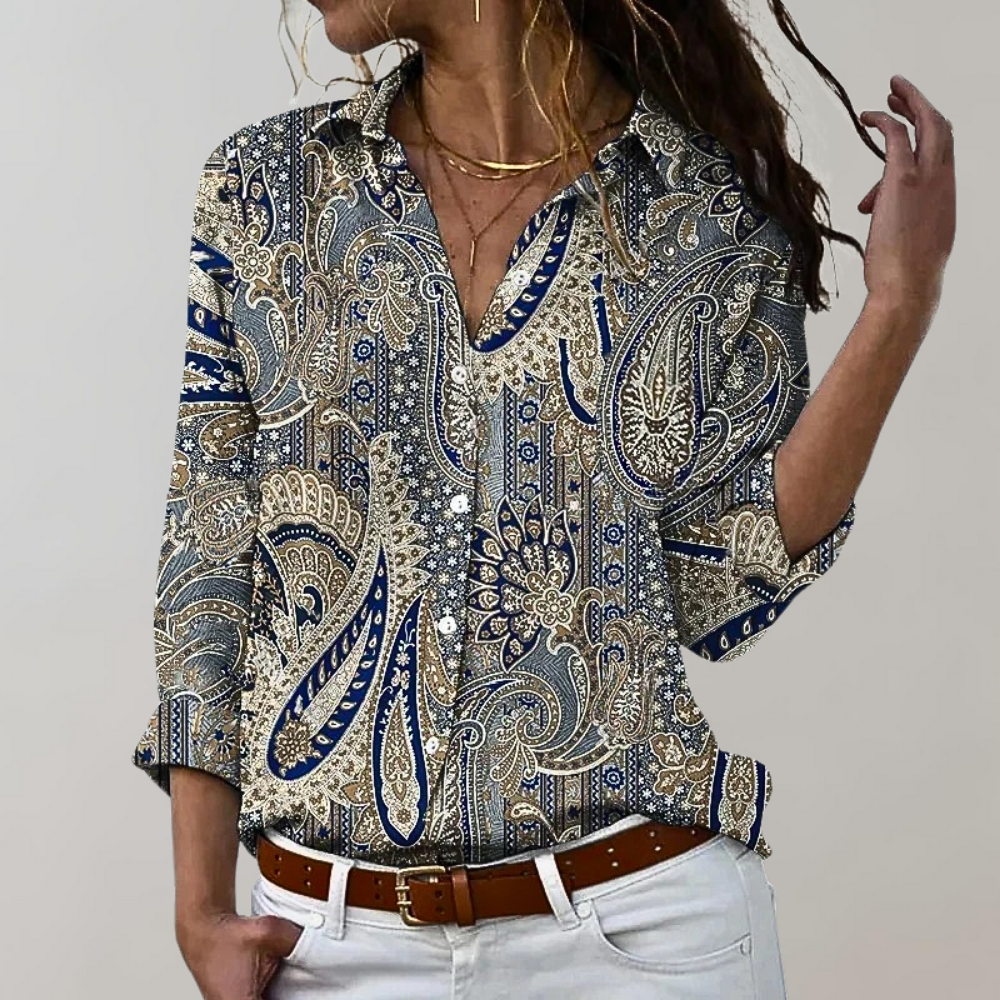 Avencea - Long Sleeve Blouse for Women