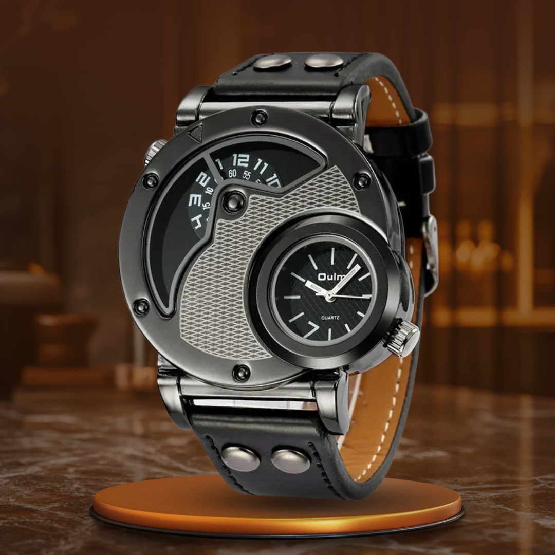 Luxury Dual Time Quartz Watch™