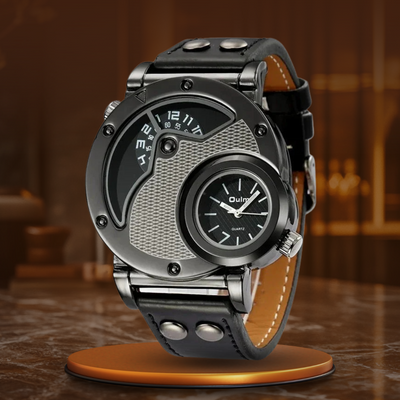 Luxury Dual Time Quartz Watch™