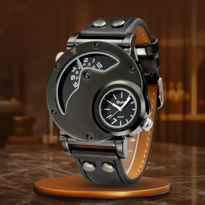 Luxury Dual Time Quartz Watch™
